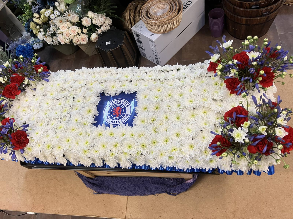 Personalised Coffin Tribute